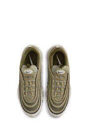 Nike Khaki Green Air Max 97 Trainers - Image 6 of 11