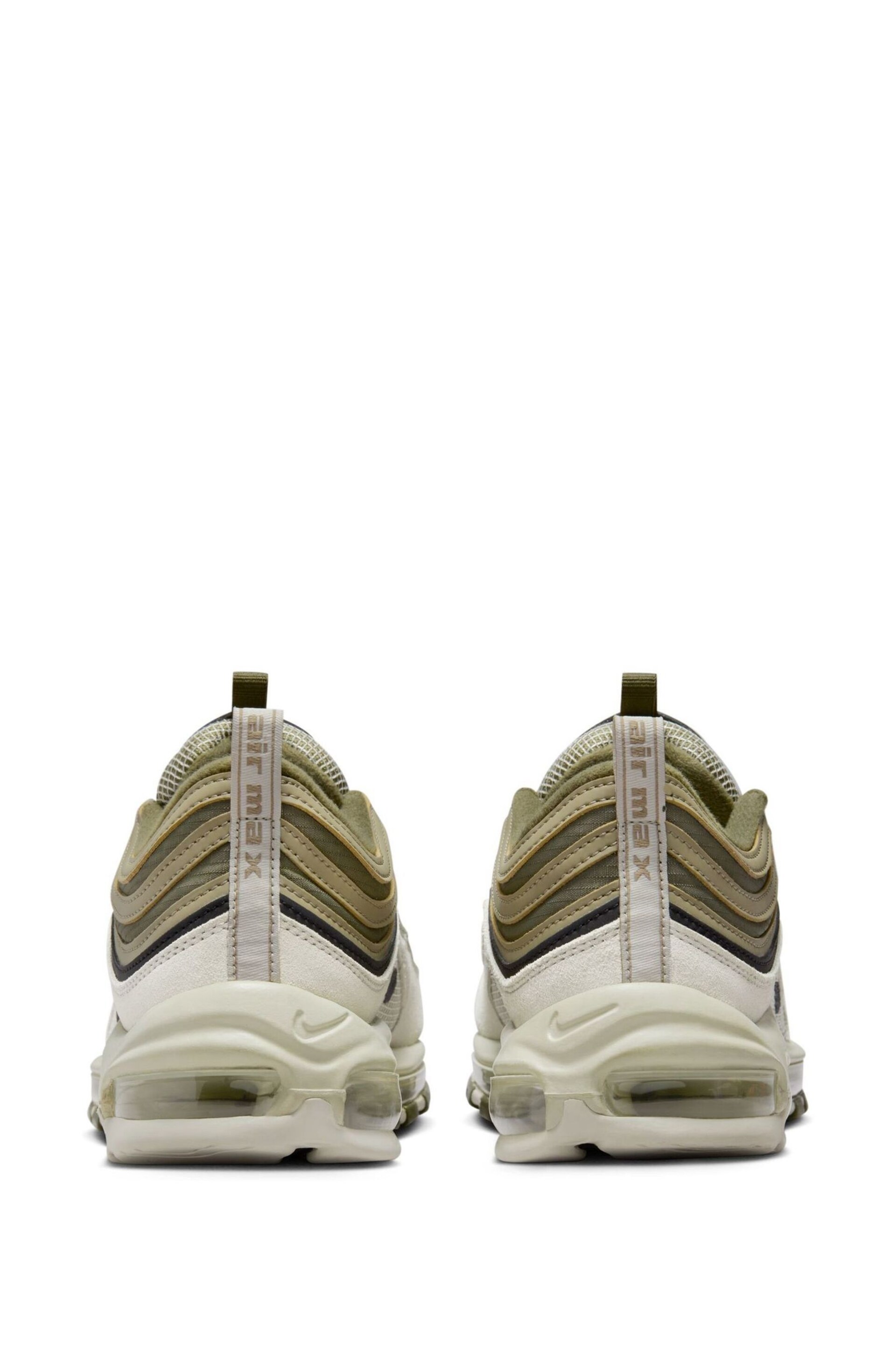 Nike Khaki Green Air Max 97 Trainers - Image 7 of 11