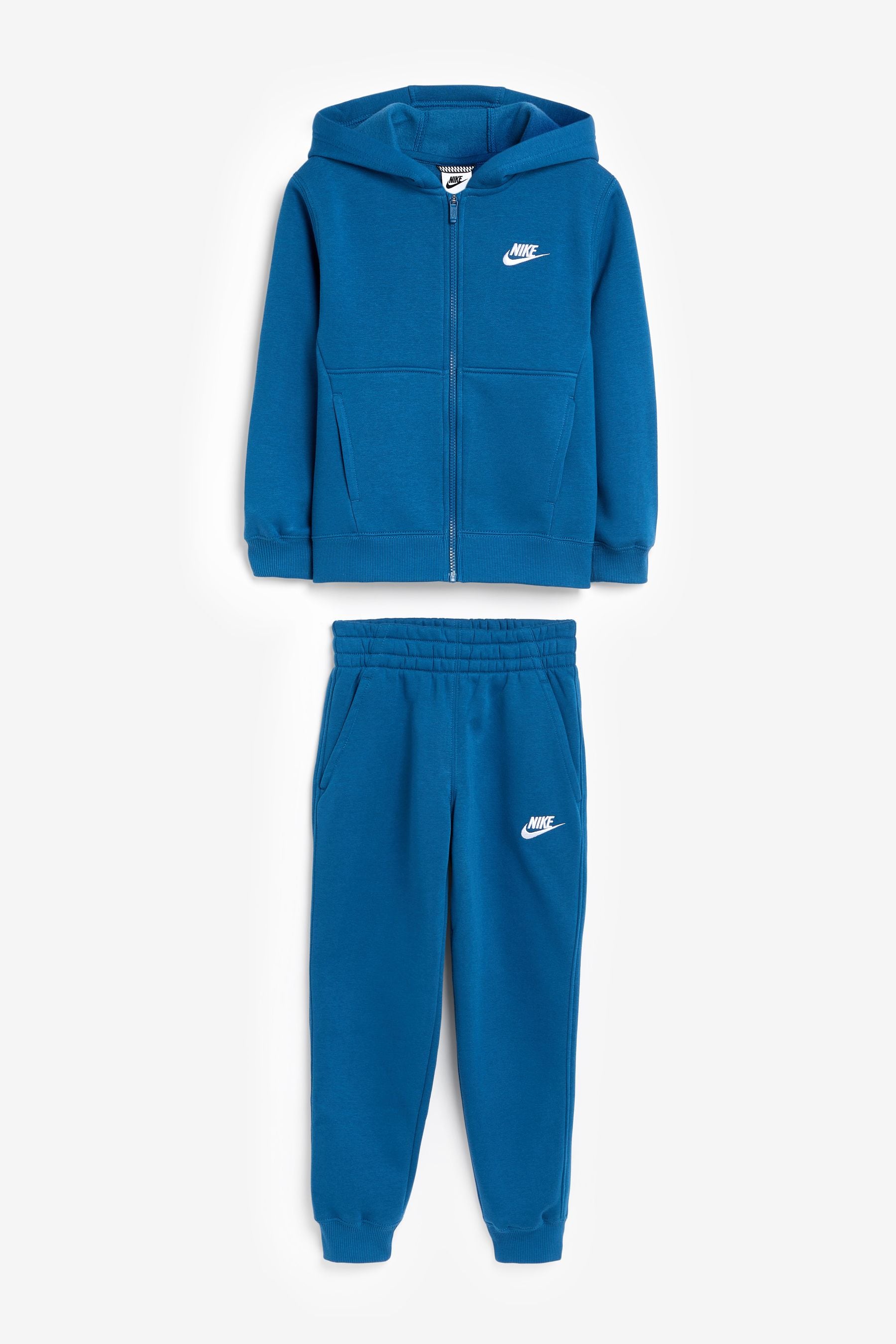 Nike full zip club tracksuit on sale