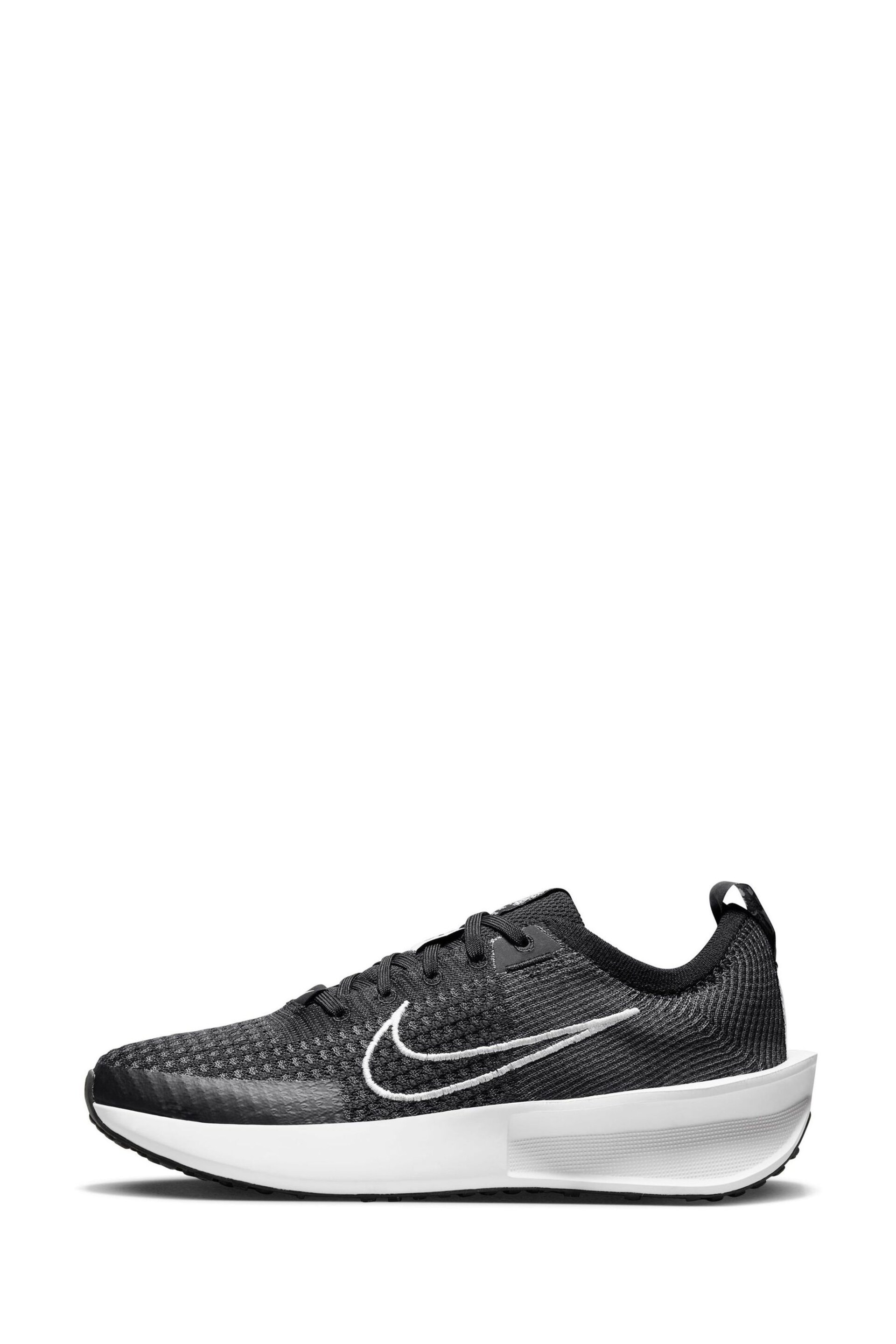 Nike Black Interact Run Running Trainers - Image 4 of 11