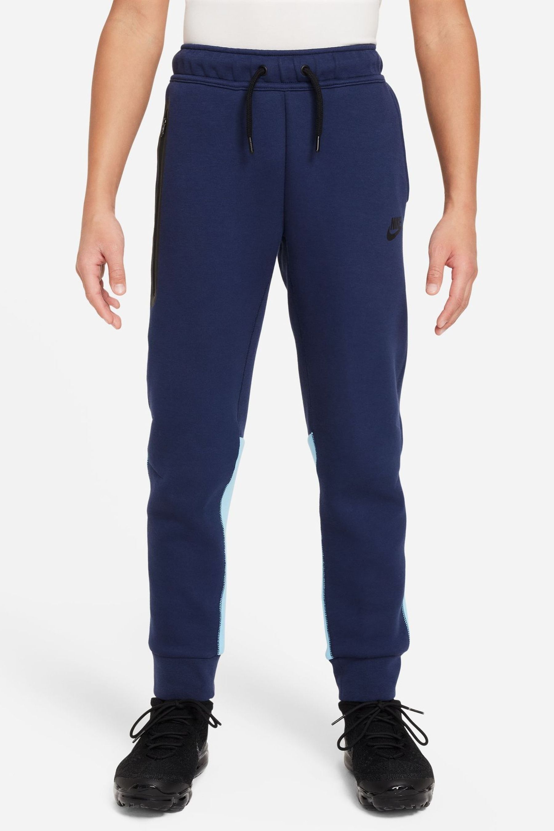 Nike tech navy joggers best sale