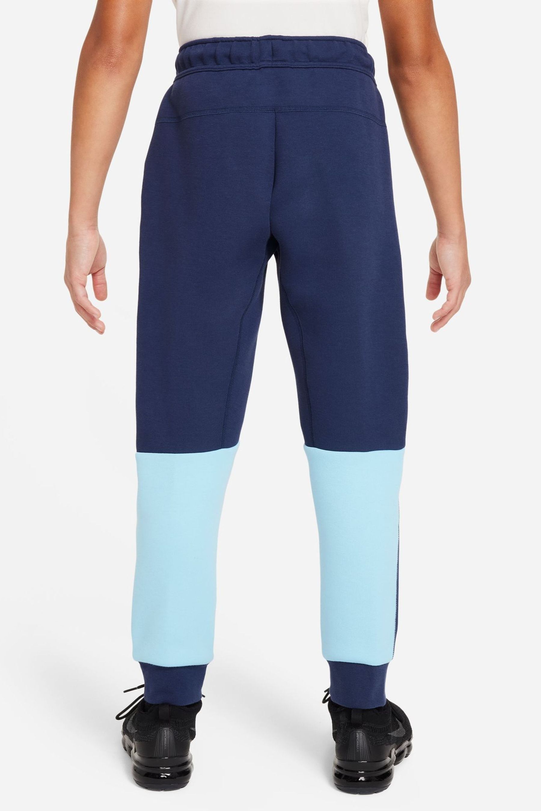Nike tech fleece joggers navy on sale