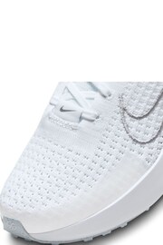 Nike White Interact Run Running Trainers - Image 9 of 12