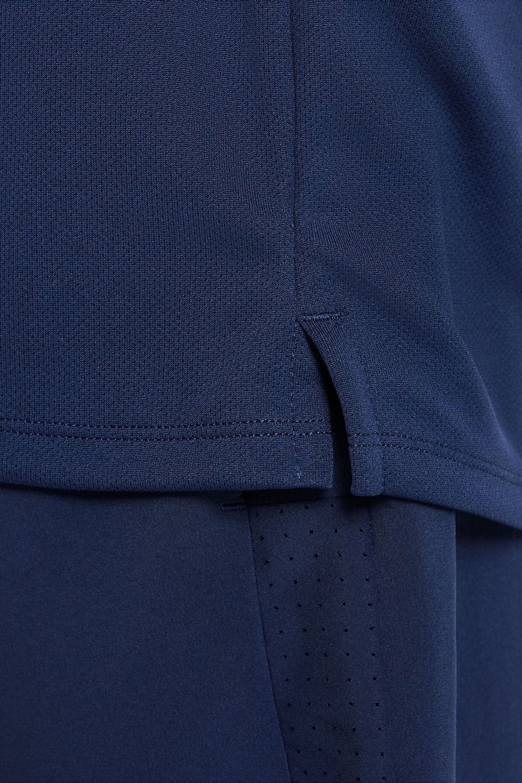 Nike Dark Blue Dri-FIT Miler T-Shirt - Image 6 of 6