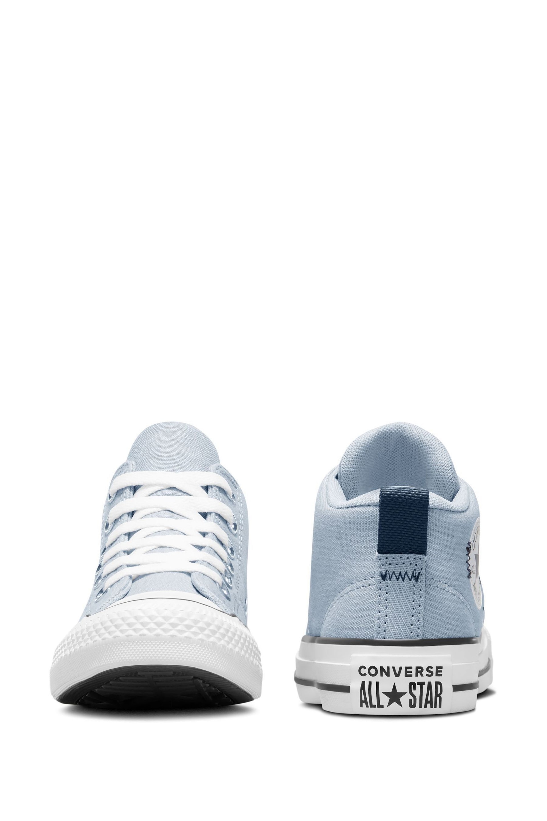 Converse Navy Malden Street Youth Trainers - Image 2 of 8