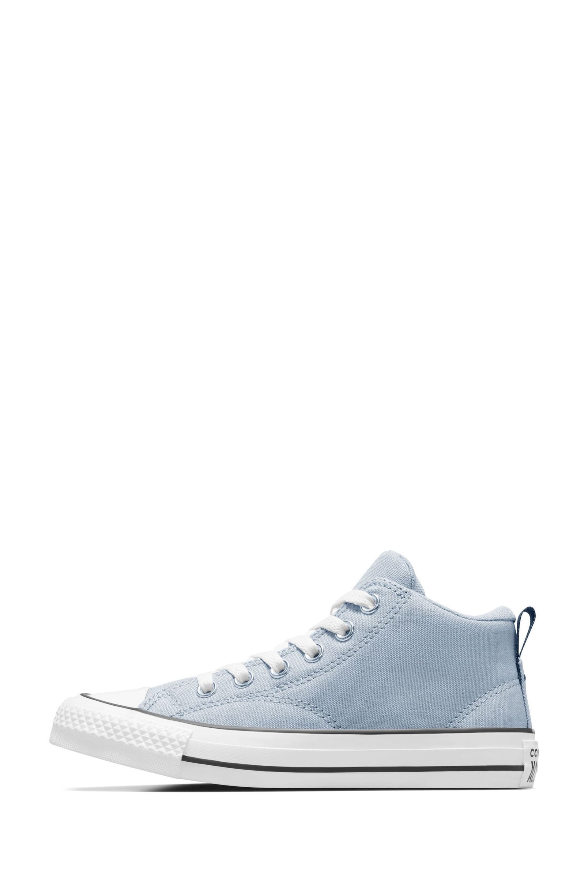 Converse Navy Malden Street Youth Trainers - Image 3 of 8