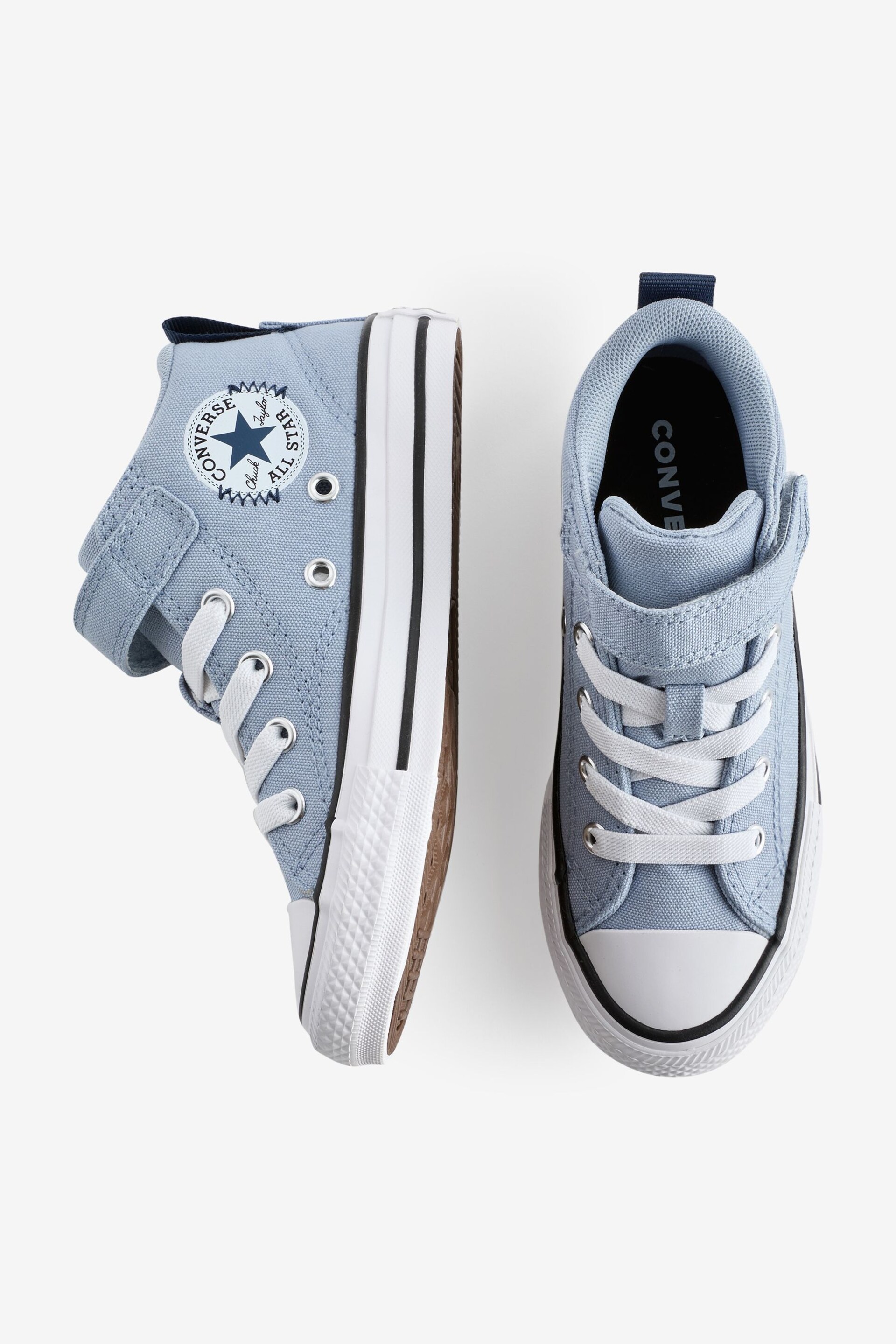 Converse Natural Junior Malden Street 1V Trainers - Image 6 of 9