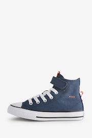 Converse Navy Junior Chuck Taylor All Star 1V Trainers - Image 2 of 9