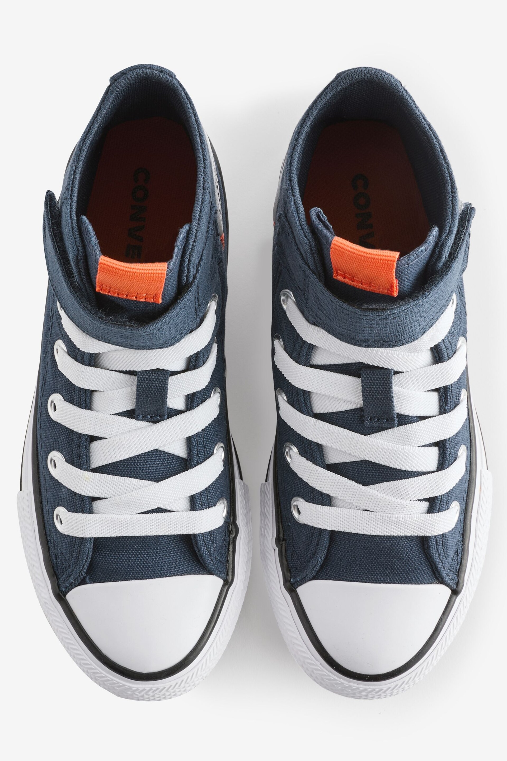 Converse Navy Chuck Taylor All Star 1V Junior Trainers - Image 6 of 9