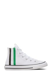 Converse Green Junior Chuck Taylor All Star Trainers - Image 11 of 11