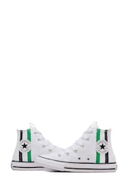 Converse Green Junior Chuck Taylor All Star Trainers - Image 3 of 11