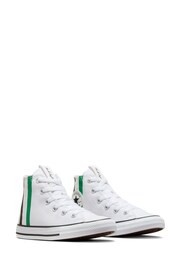 Converse Green Junior Chuck Taylor All Star Trainers - Image 4 of 11