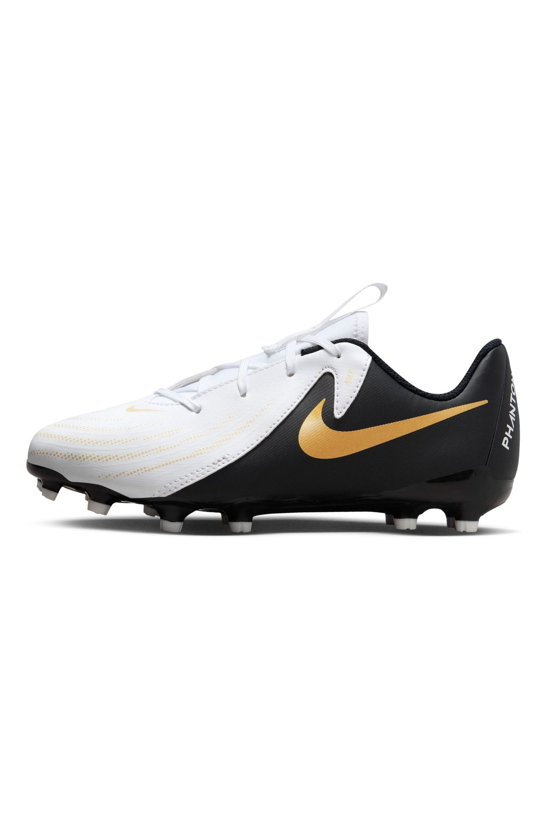 Buy Nike White Kids Phantom Academy Multi Ground Football Boots from Next Luxembourg