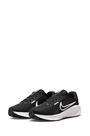 Nike Black Downshifter 13 Road Running Trainers - Image 6 of 11