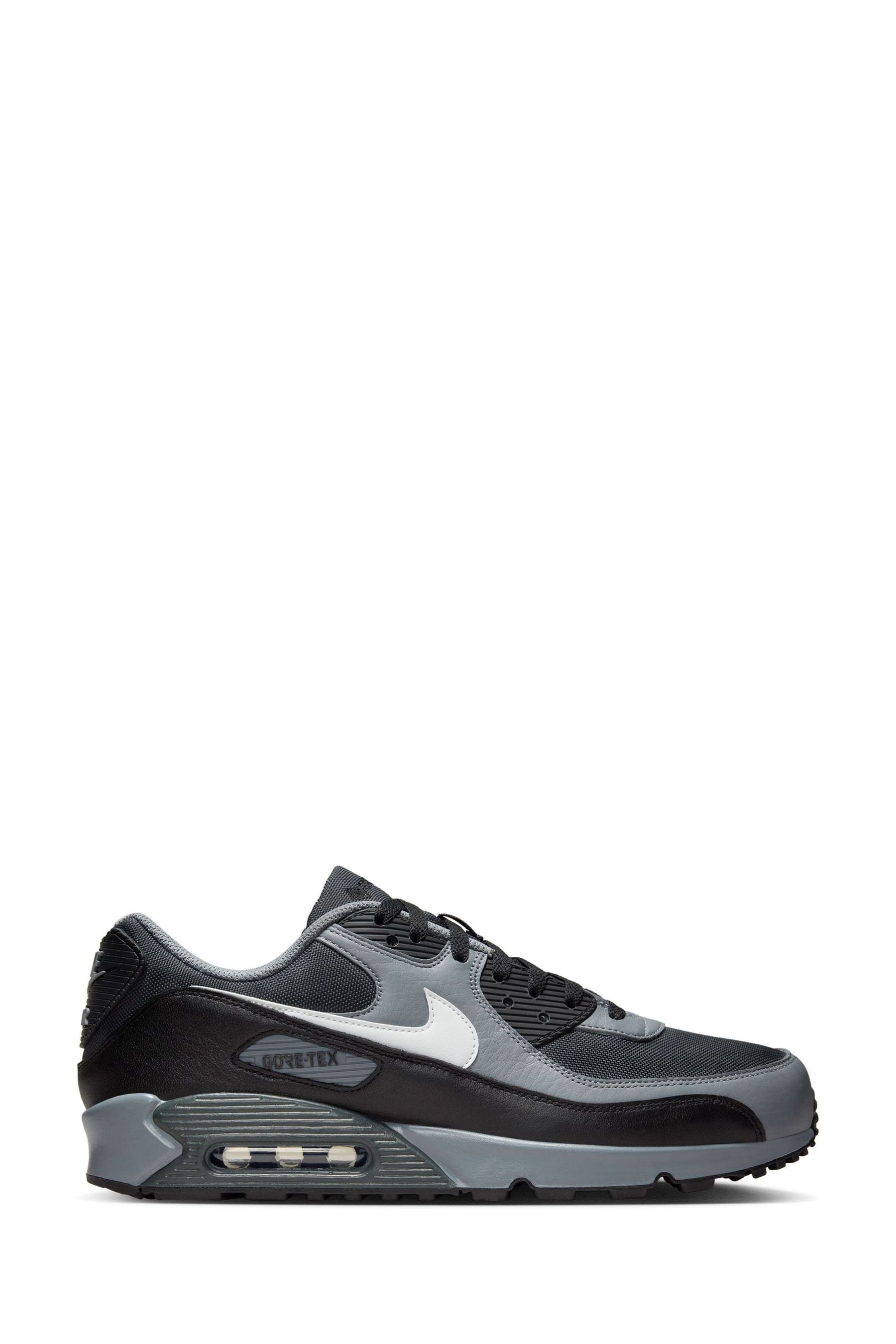 Buy Nike Black Air Max 90 Gore Tex Trainers from Next Luxembourg