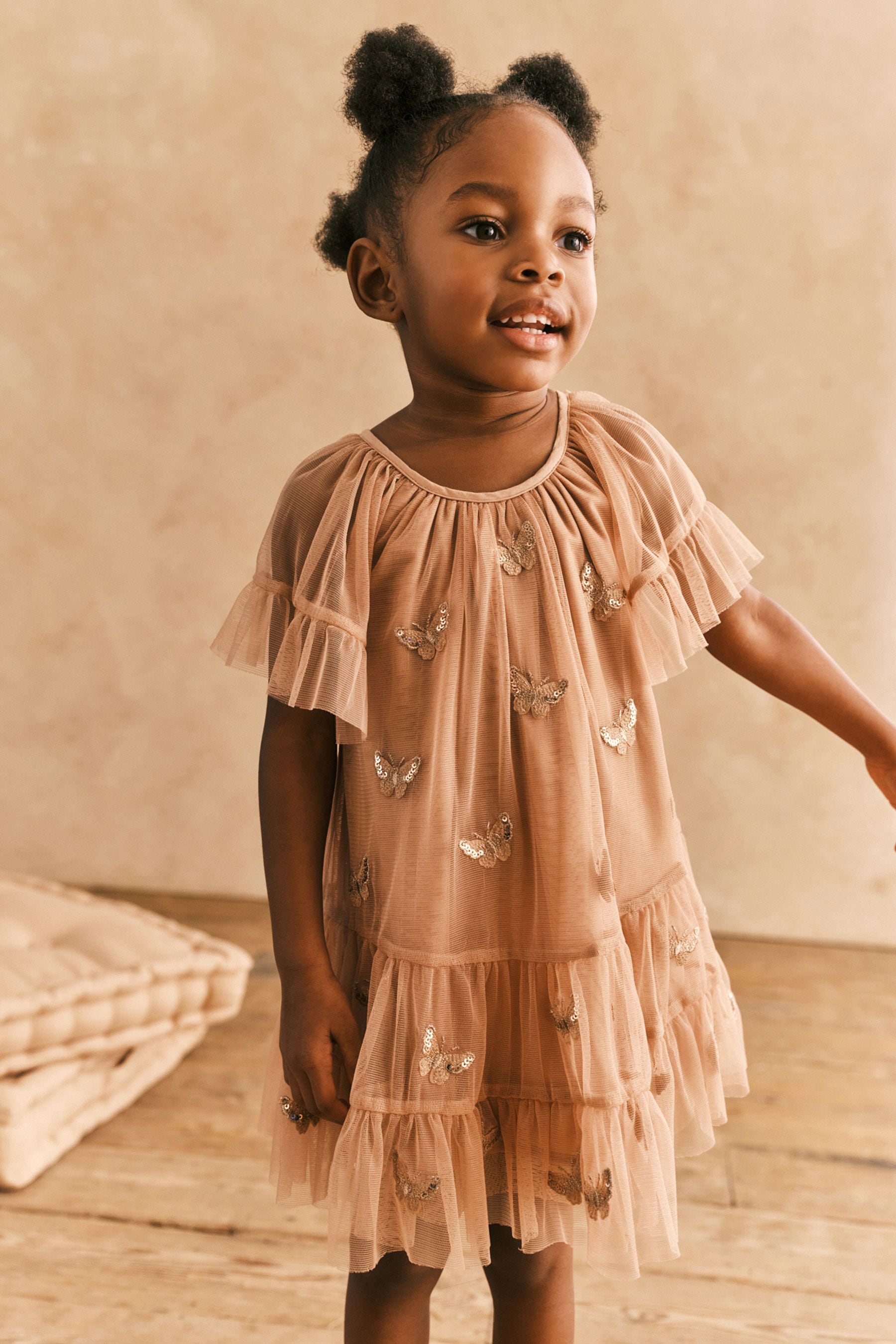 Flowy mesh dress online