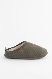 Stone Natural Corduroy Slipper Mules - Image 3 of 8