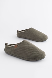 Stone Natural Corduroy Slipper Mules - Image 4 of 8