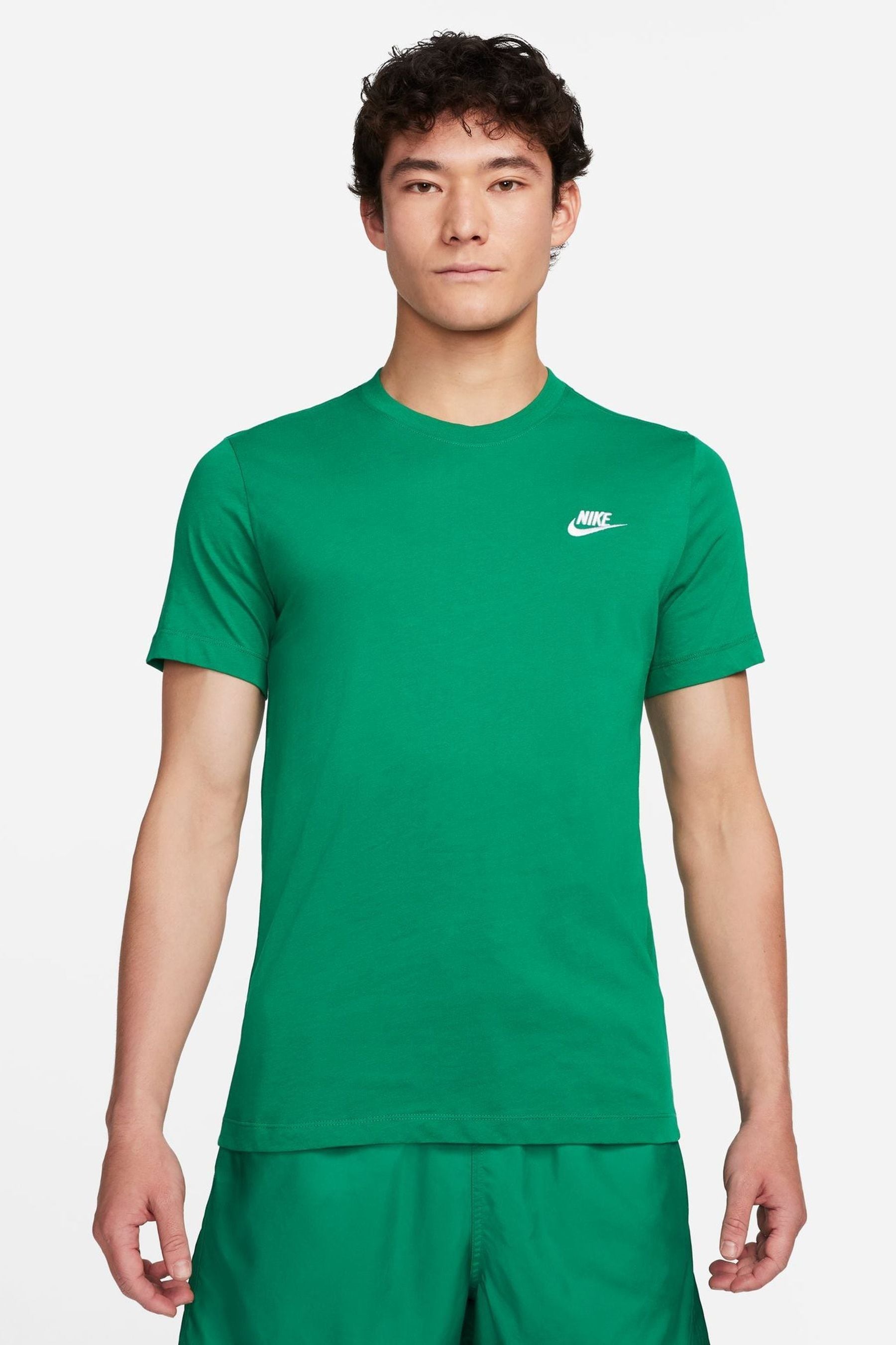 Buy Nike Malachite Green Club T Shirt from Next Luxembourg