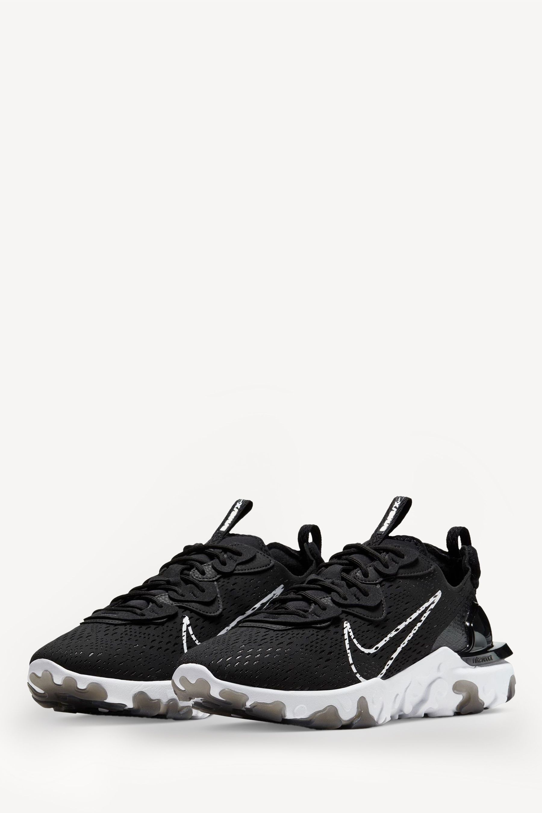 Nike react zwart wit 2025