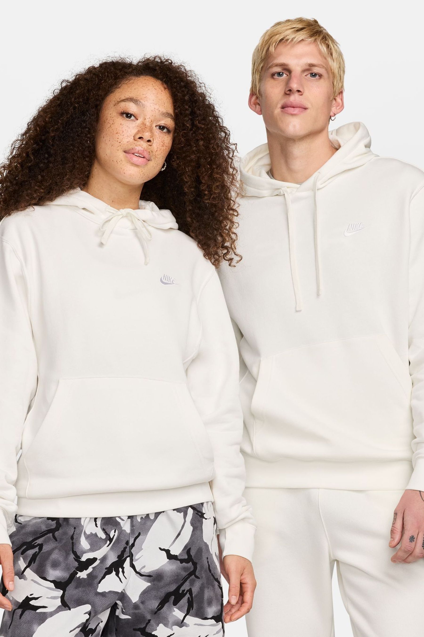 Buy Nike Cream Club Pullover Hoodie from the Next UK online shop