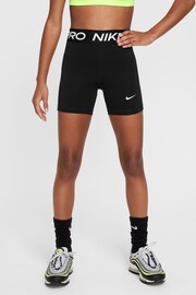 Nike Black Pro 3 Inch Period Leak Protection Shorts - Image 1 of 6