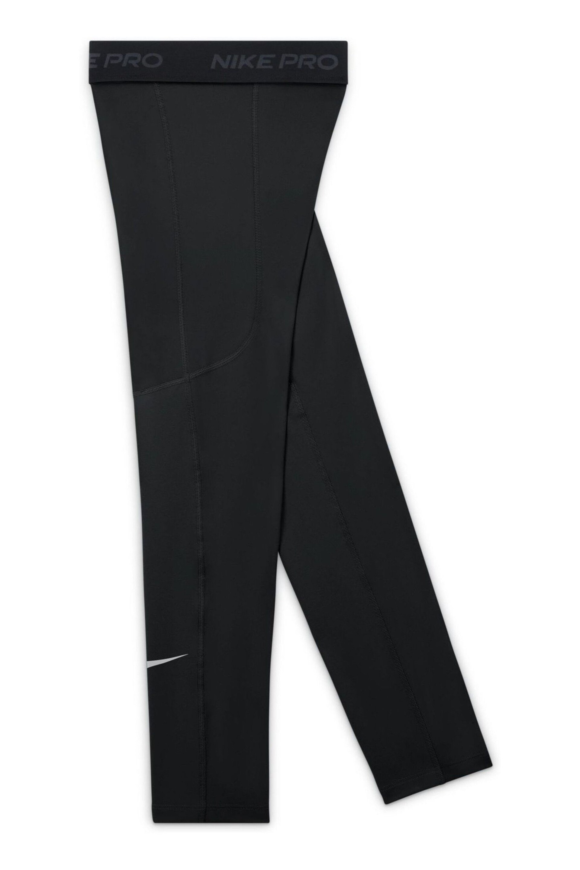 Nike Black Dri-FIT Pro Base Layer - Image 5 of 9