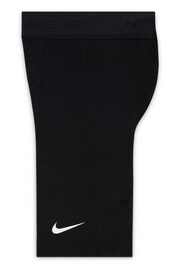 Nike Black Pro Dri-Fit Base Layer Performance Shorts - Image 3 of 3