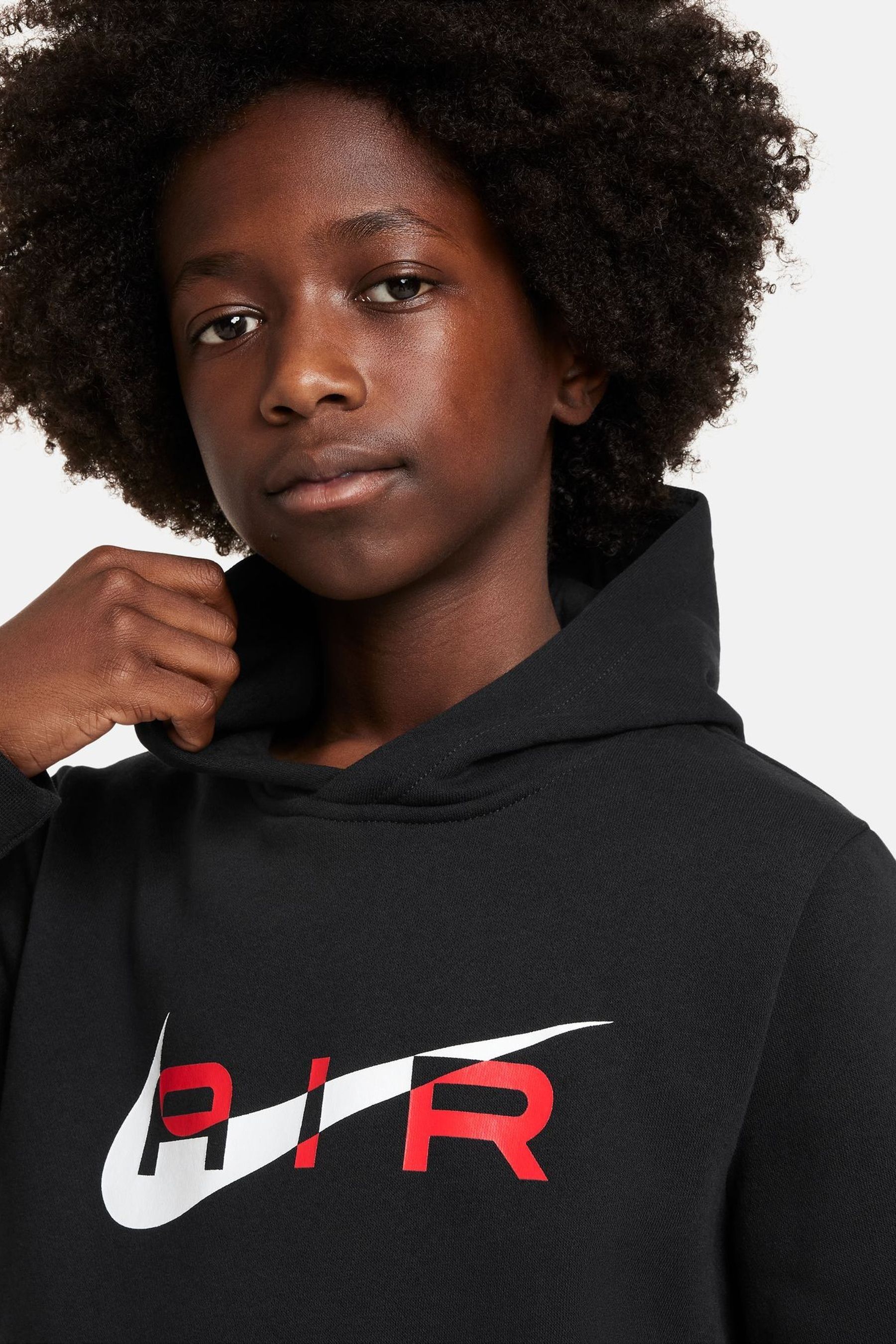 Nike black red hoodie on sale