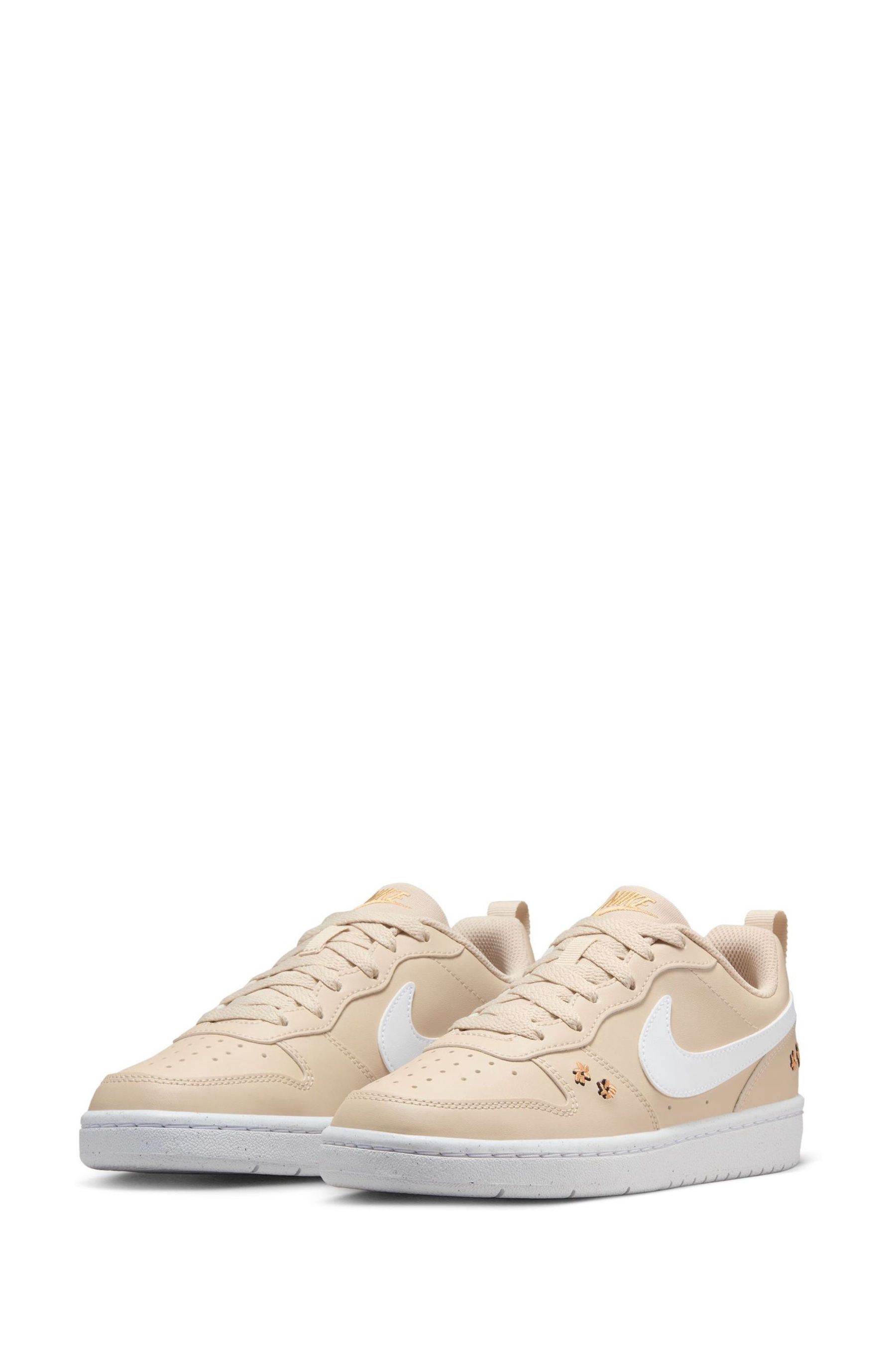 Nike Neutral Youth Court Borough Low Recraft Trainers