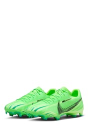 Nike Barely Green/Gold Zoom Vapor 15 Academy Multi Ground Football Boots - Image 5 of 11