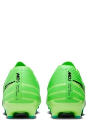 Nike Barely Green/Gold Zoom Vapor 15 Academy Multi Ground Football Boots - Image 7 of 11