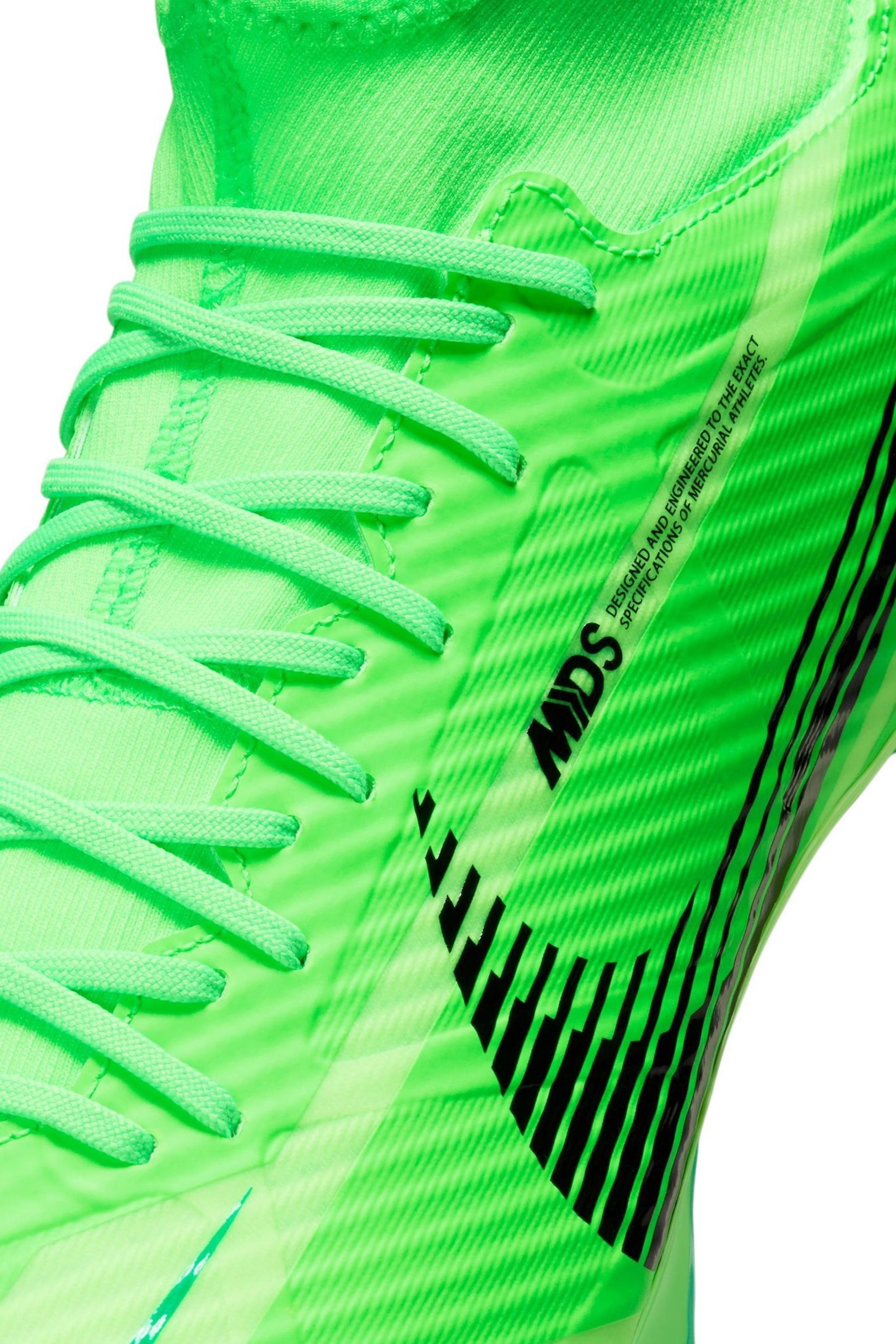 Buy Nike Barely Green Gold Adults Zoom Superfly 9 Academy Multi Ground Football Boots from Next Luxembourg
