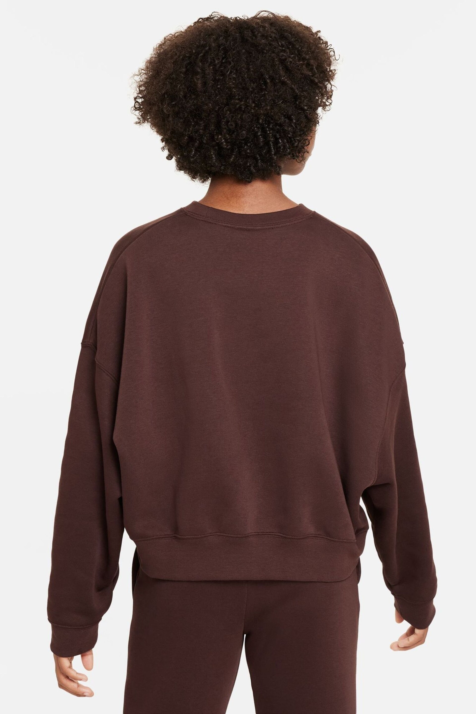 Nike Brown Trend Crew Neck T-Shirt - Image 3 of 4