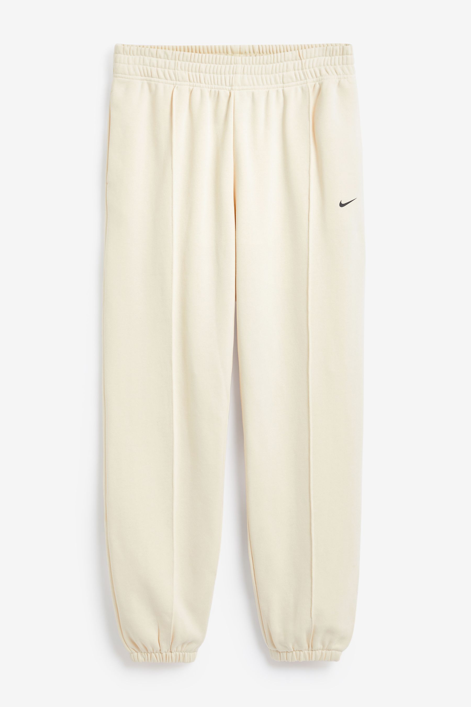 Nike beige wide leg joggers best sale