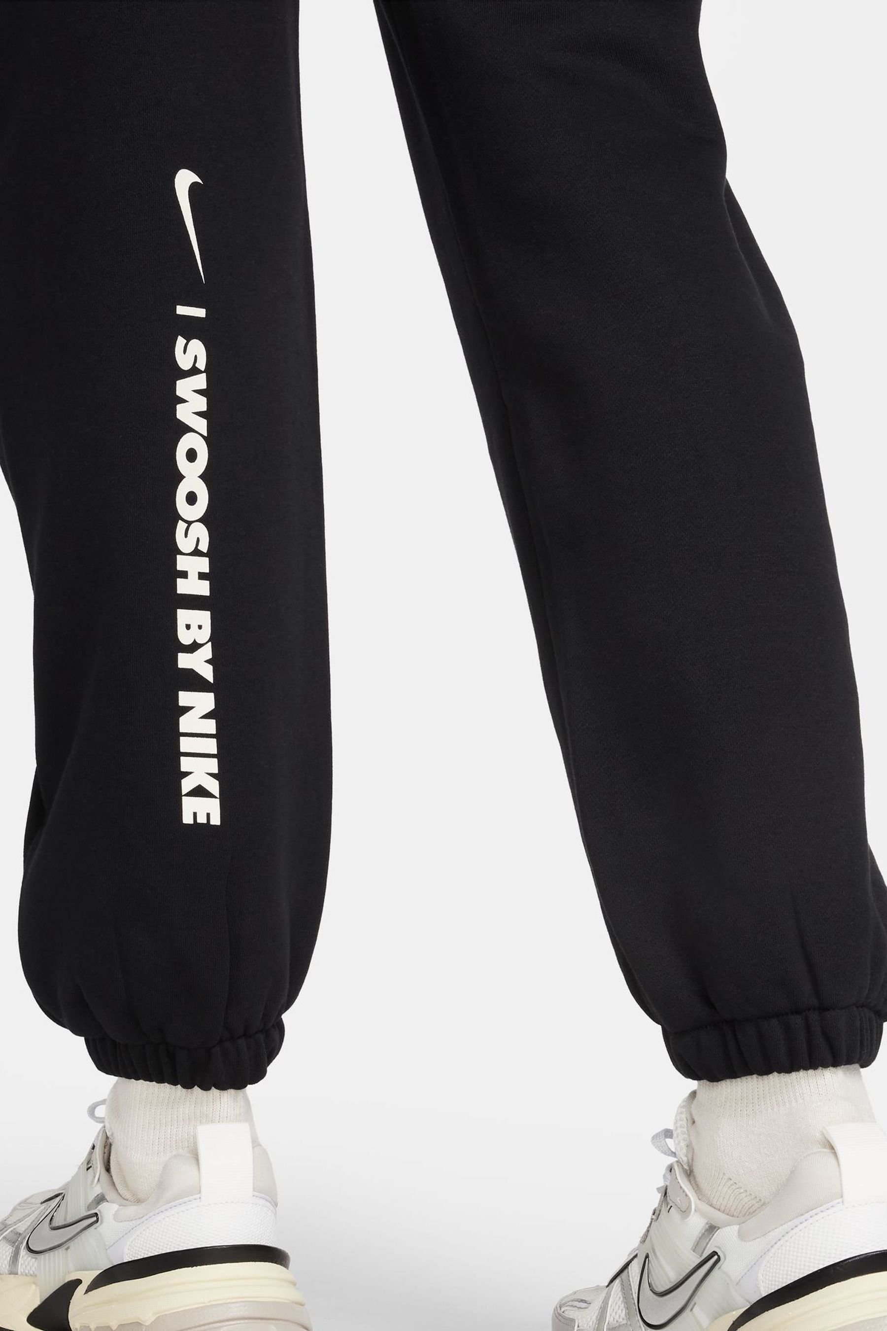 Buy Nike Black Swoosh Logo Joggers from Next Netherlands