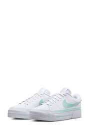 Nike White Court Legacy Lift Trainers - Image 5 of 11