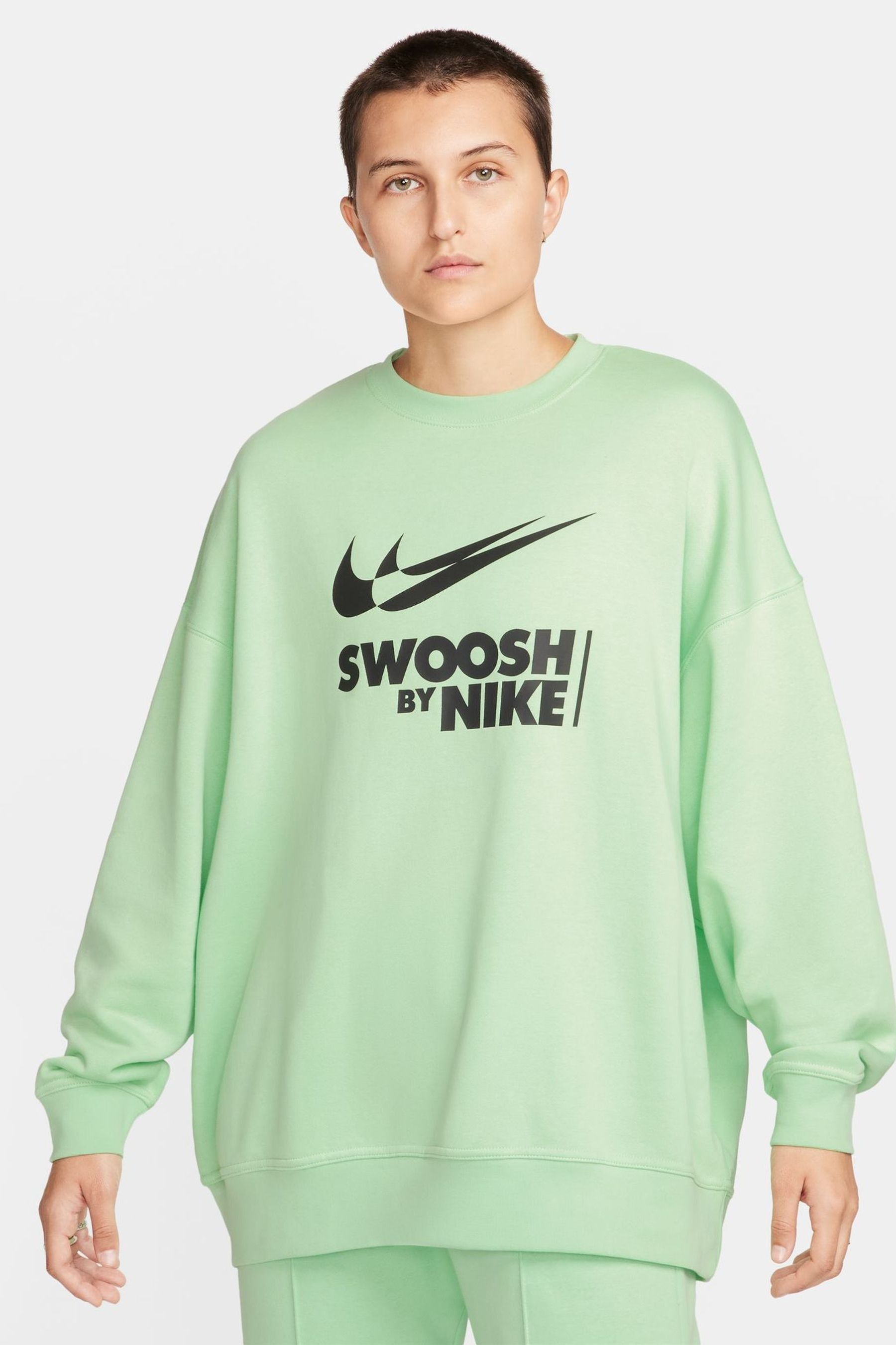 Nike green swoosh shop