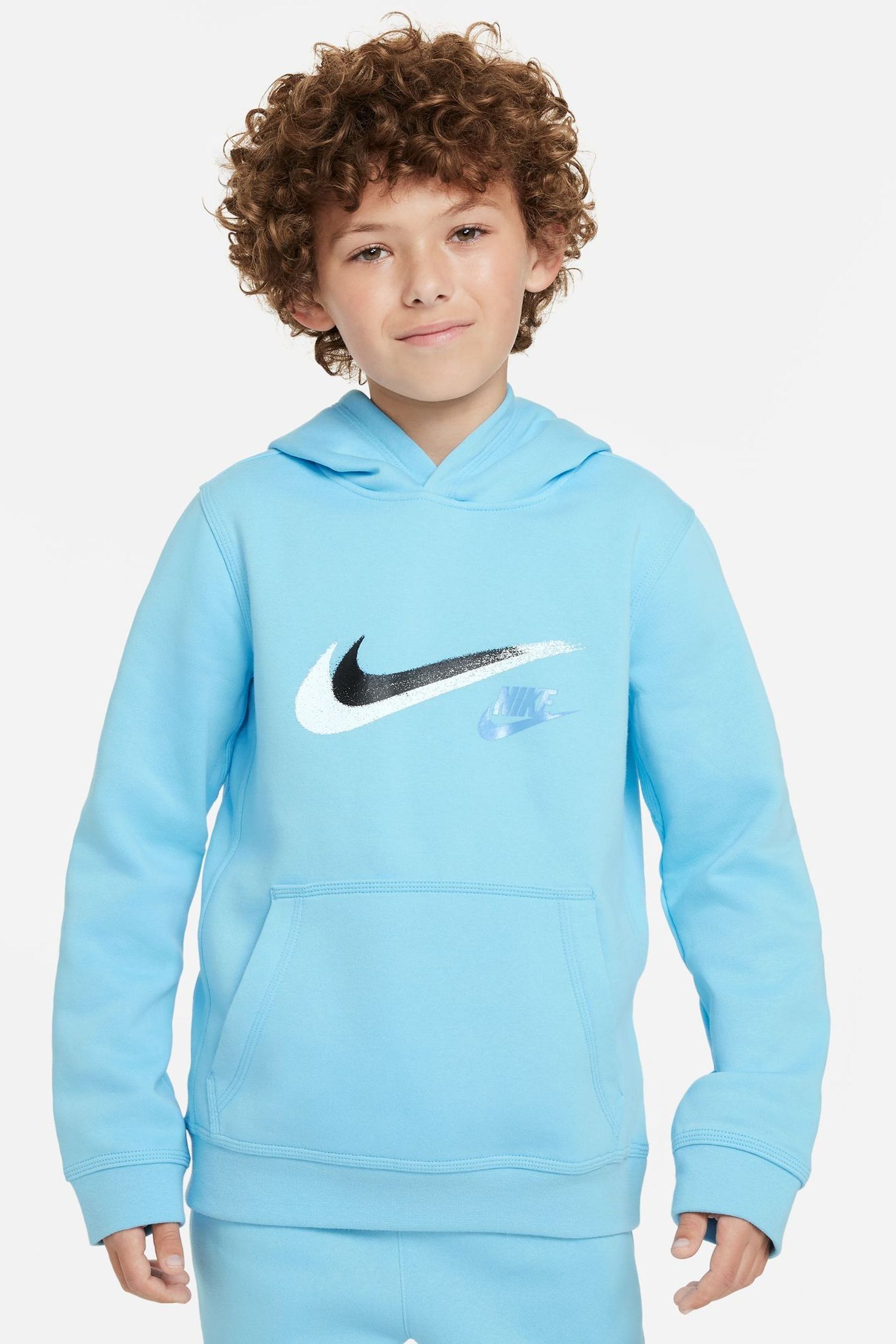 Buy Nike Blue Hoodie from the Next UK online shop