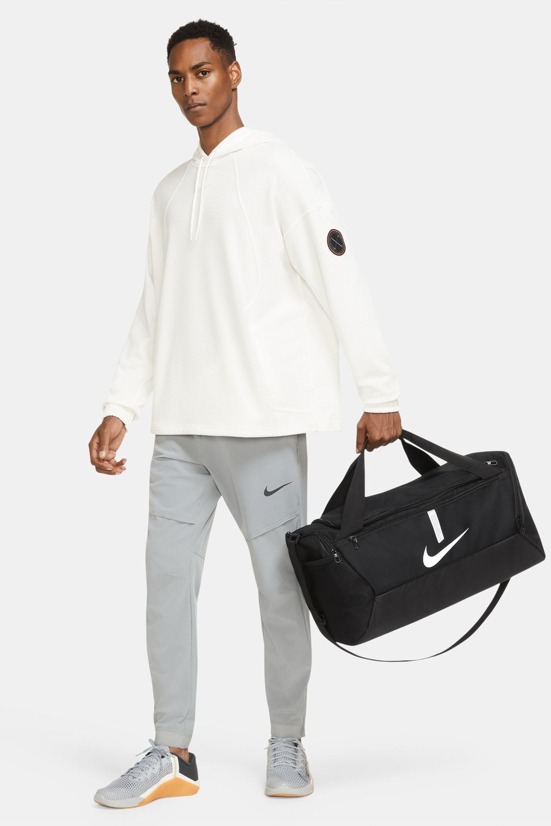 Buy Nike Black Small Academy Team Football Duffel Bag 41L from the Next UK online shop