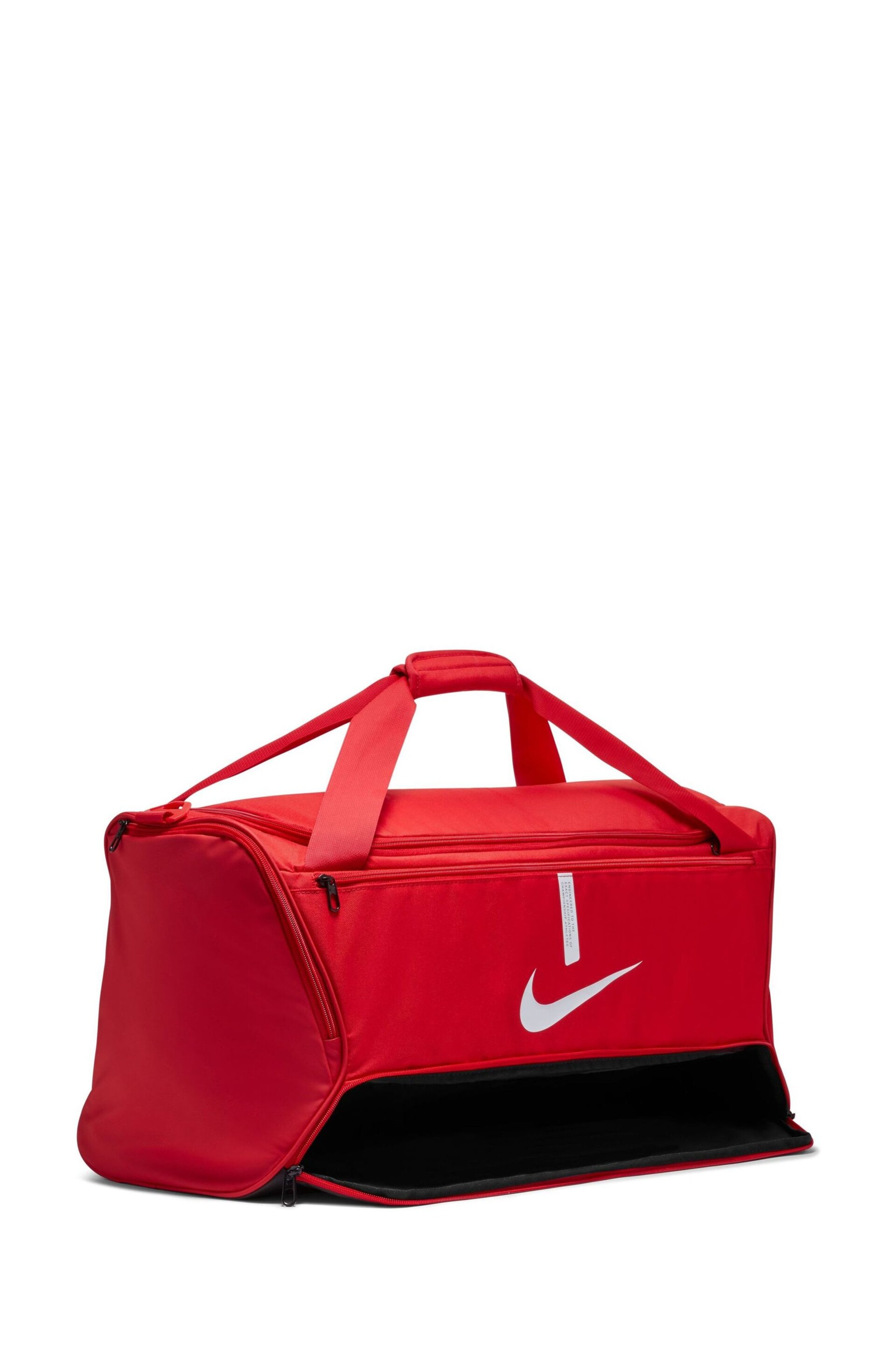 Nike Red Medium Academy Team Football Duffel Bag 60L - Image 5 of 11