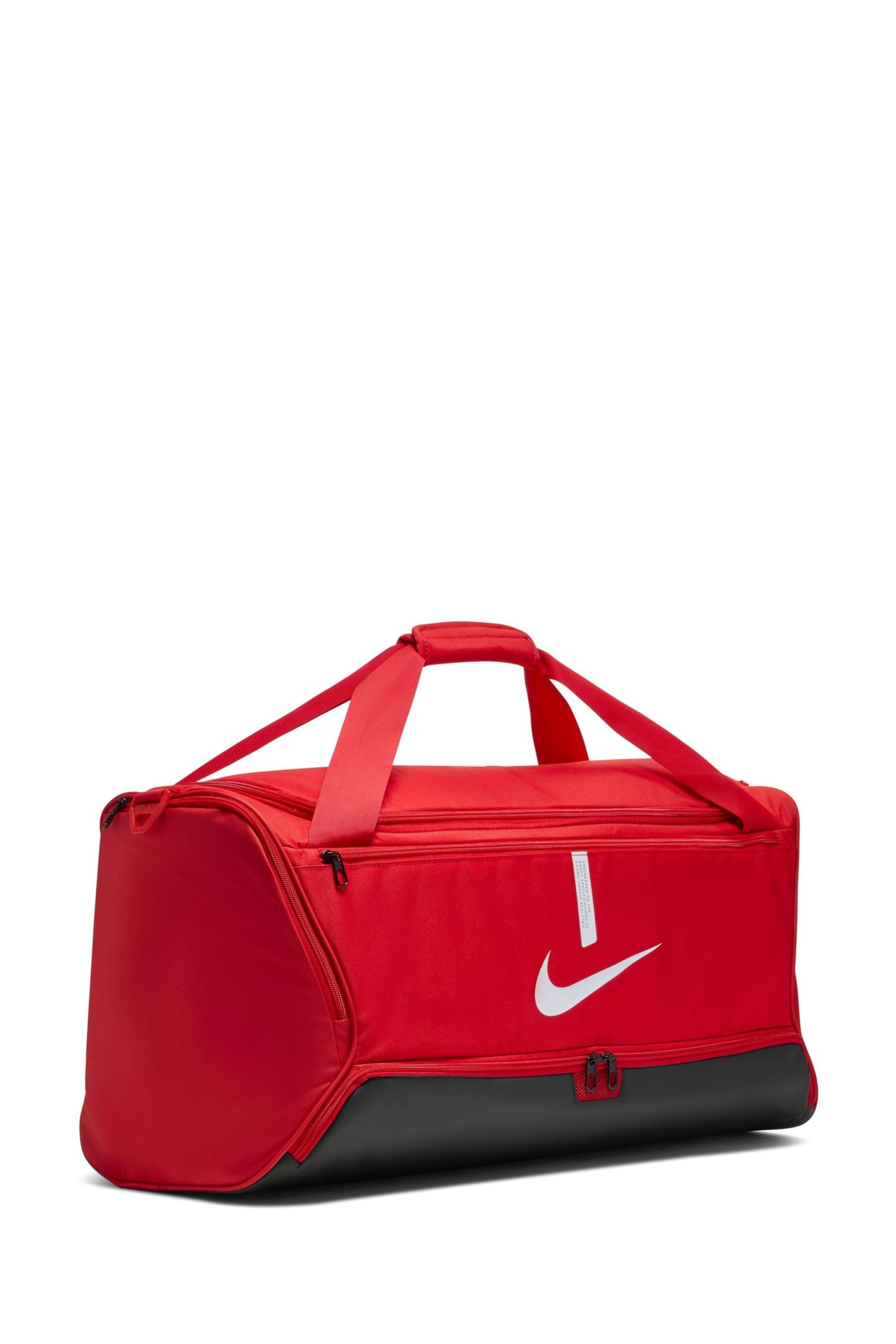 Nike Red Medium Academy Team Football Duffel Bag 60L - Image 6 of 11