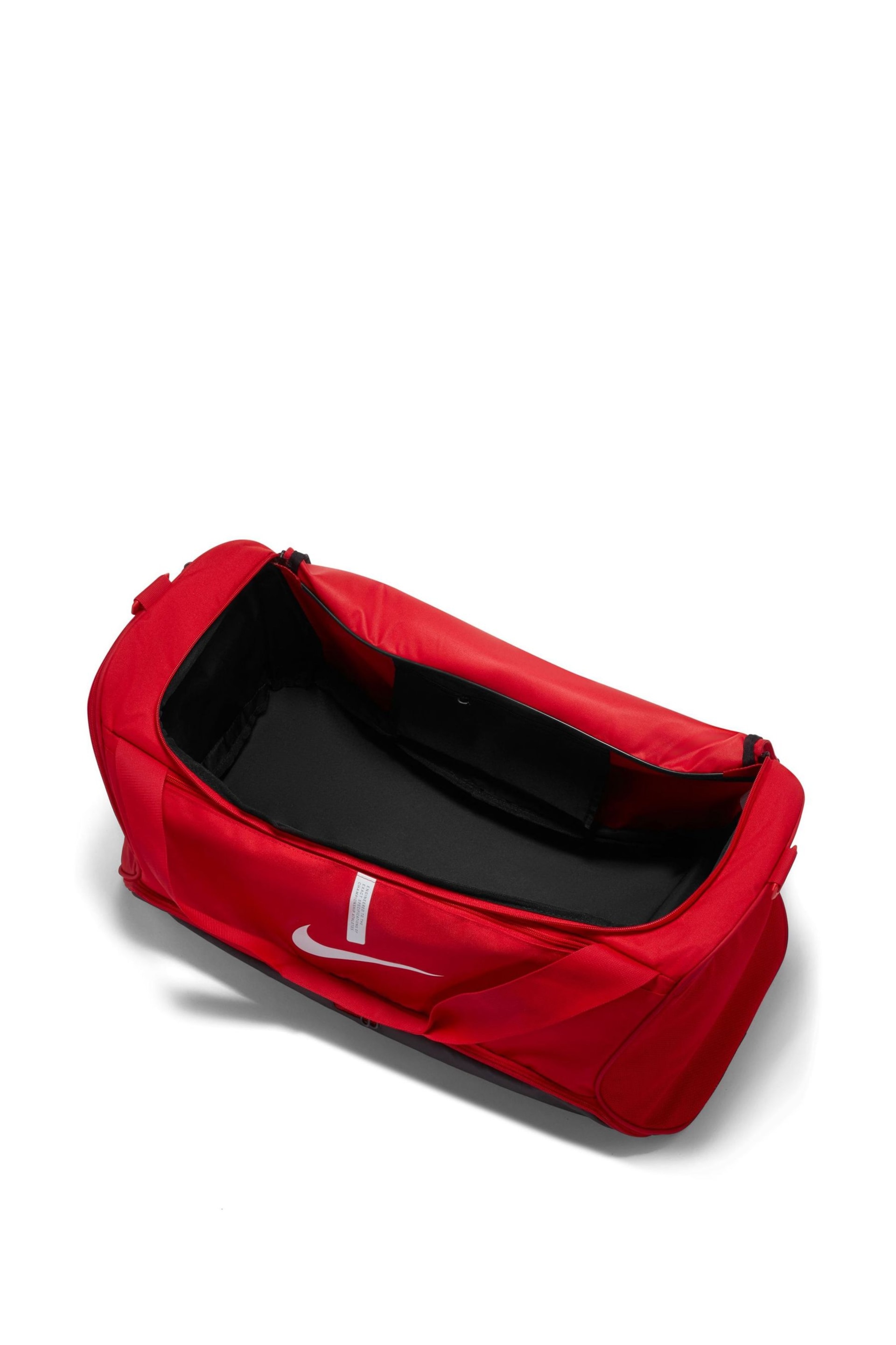 Nike Red Medium Academy Team Football Duffel Bag 60L - Image 7 of 11