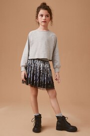 Black Sequin Skirt (3-16yrs) - Image 1 of 5