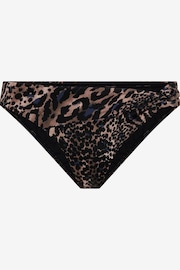 Mint Velvet Leopard Twist Side Bikini Briefs - Image 3 of 4