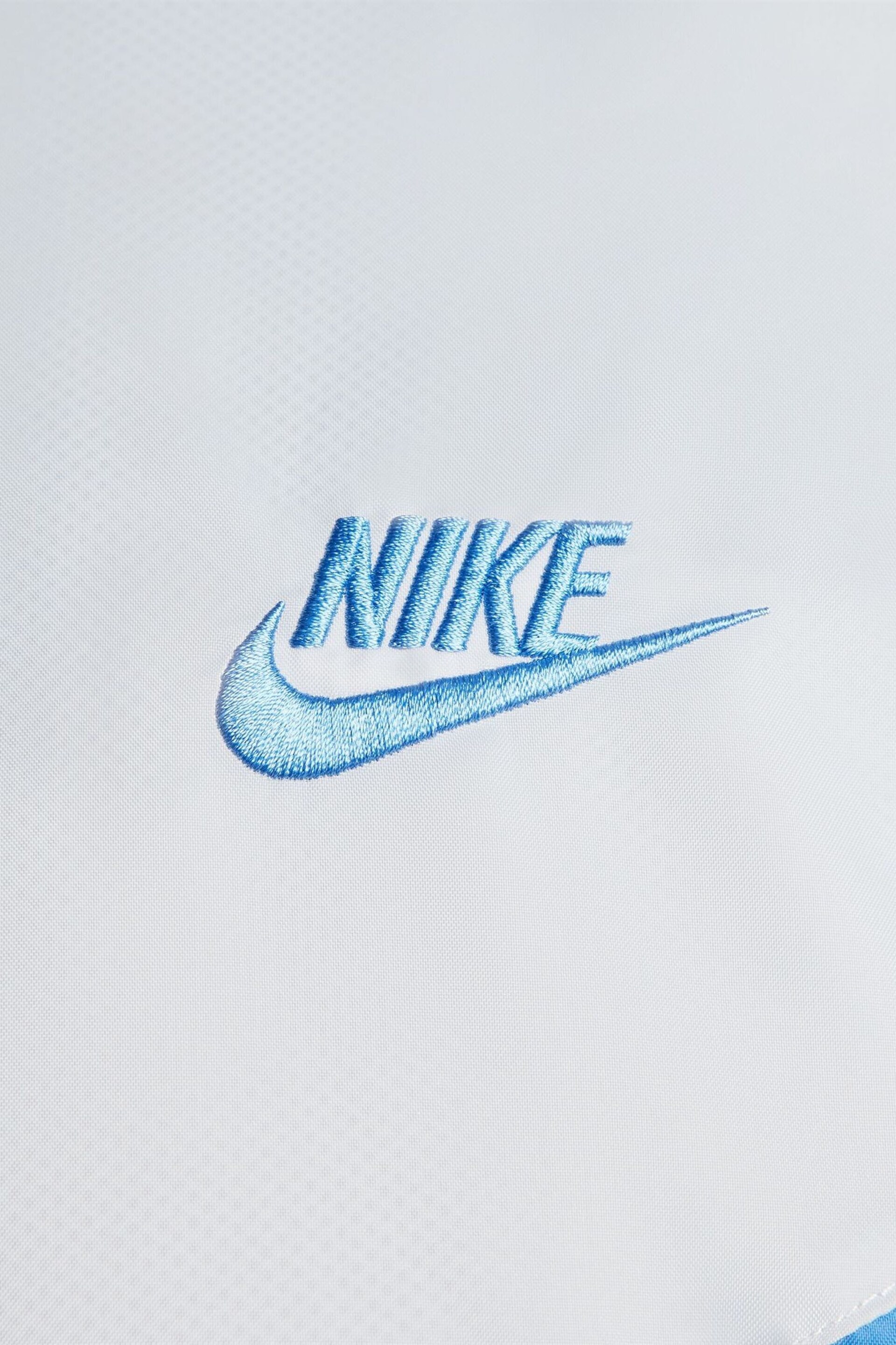 Nike Blue/Grey Sportswear Windrunner Hooded Jacket - Image 14 of 14