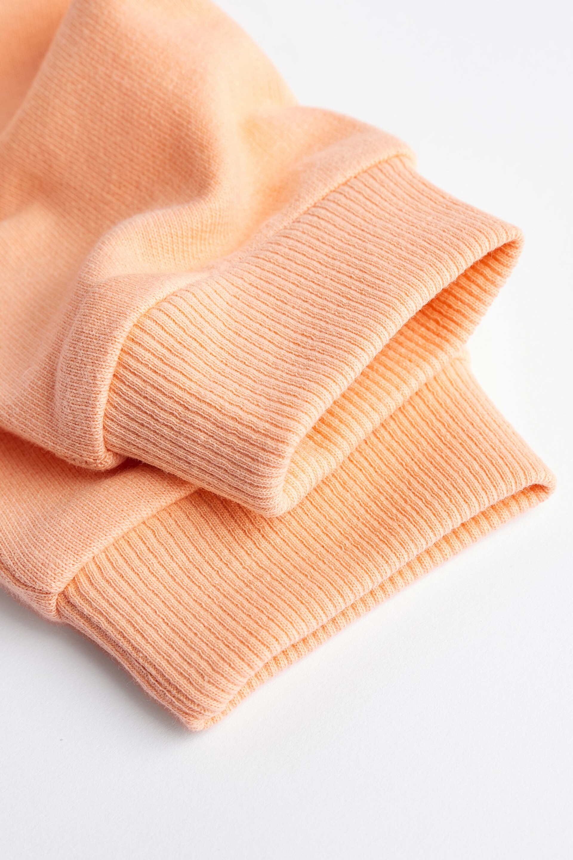Orange Sunny Days Baby Cosy Sweatshirt and Wide Leg Trousers 2 Piece Set - Image 4 of 11