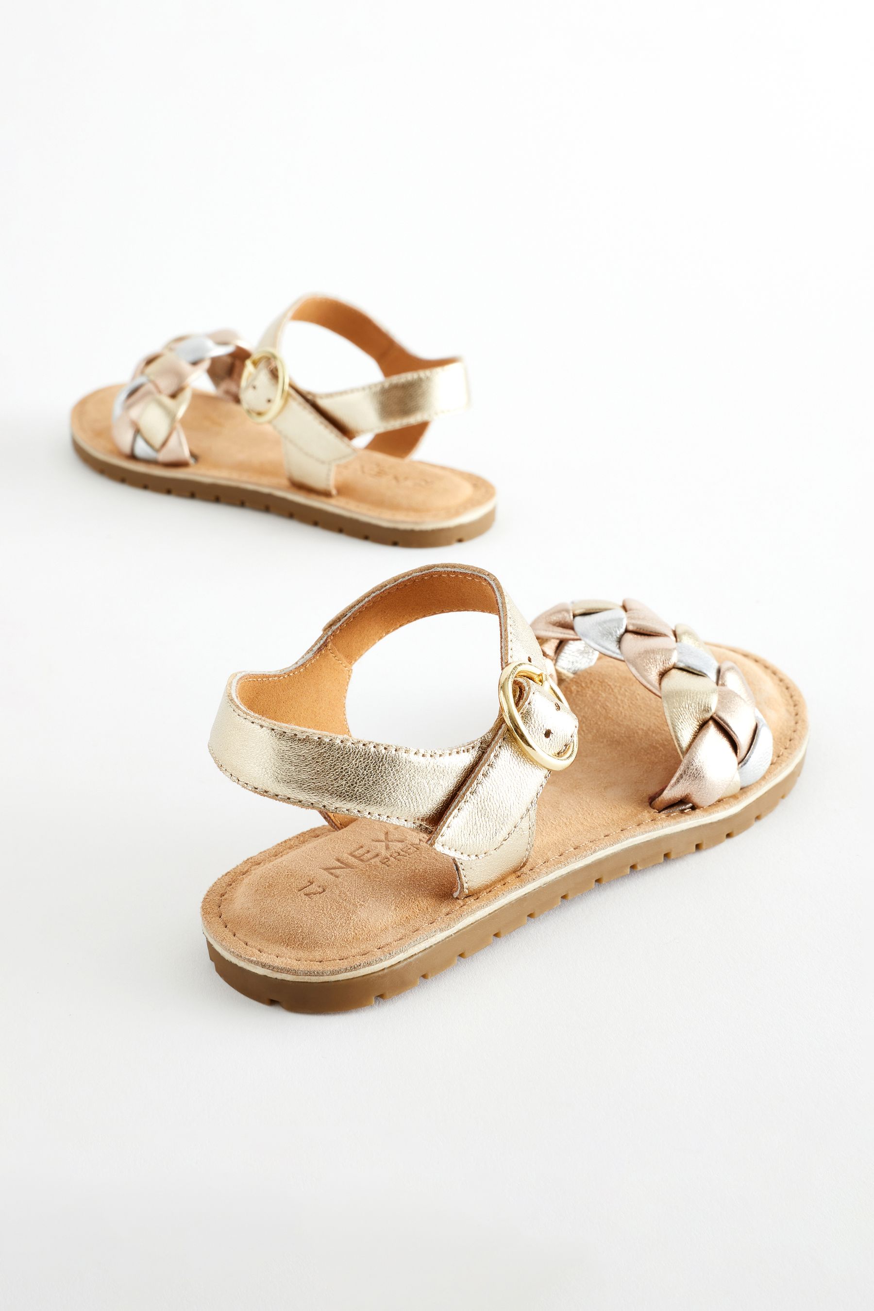 Next metallic sandals deals