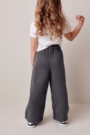 Charcoal Grey Wide Leg Trousers (3-16yrs) - Image 2 of 7