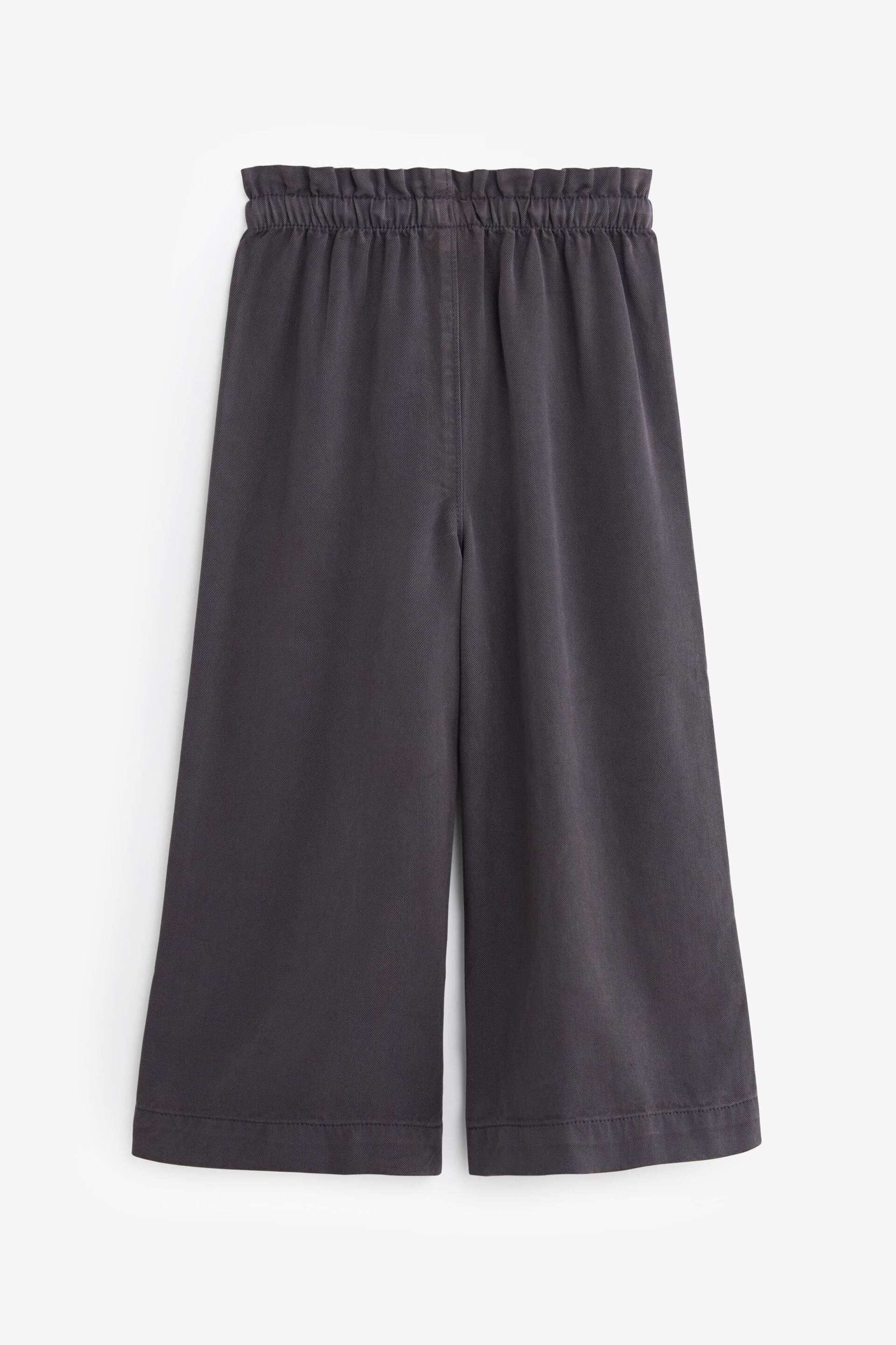 Charcoal Grey Wide Leg Trousers (3-16yrs) - Image 6 of 7